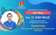 TS. Phan Tấn Lực - GV trẻ tiêu biểu cấp Trung ương năm 2022