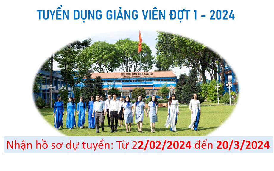 Trường Đại học Thủ Dầu Một đăng tuyển dụng 76 giảng viên đợt 1 - 2024