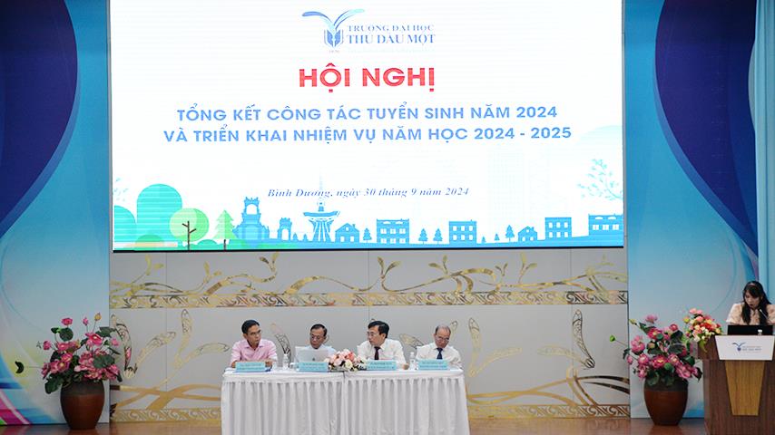 Hội nghị Tổng kết công tác tuyển sinh năm 2024 và triển khai nhiệm vụ năm học 2024 – 2025