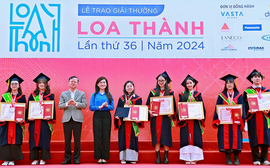 Chúc mừng SV Nguyễn Thị Như Quỳnh đạt giải Nhì “Giải thưởng Loa Thành năm 2024”