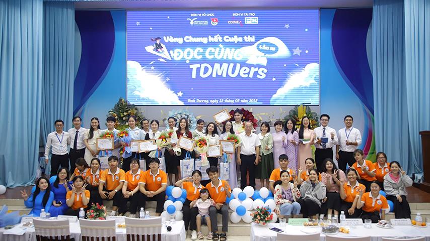 Chúc mừng thí sinh Trần Kim Ngân giành giải Nhất cuộc thi “Đọc cùng TDMUERS” lần thứ III