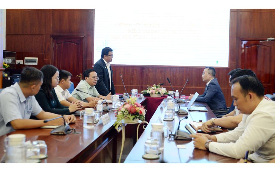 Tiếp và làm việc với việc Công ty TNHH Cicor Việt Nam