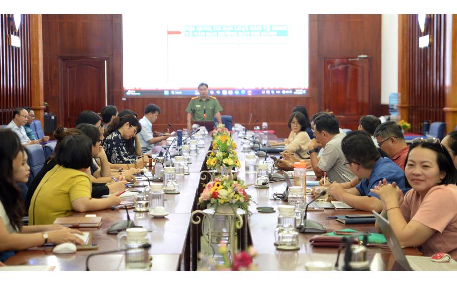 Tập huấn nâng cao kiến thức và kỹ năng trong công tác bảo vệ bí mật nhà nước
