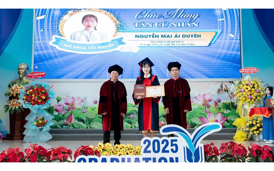 Nguyễn Mai Ái Duyên: Gương mặt thủ khoa ngành Logistics và Quản lý chuỗi cung ứng