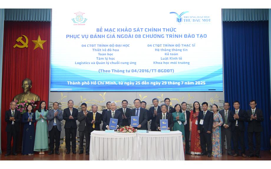 Hoàn thành khảo sát đánh giá chất lượng 08 CTĐT