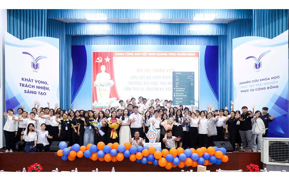 Đại hội Thành viên CLB Sinh viên 5 Tốt Trường Đại học Thủ Dầu Một lần III, nhiệm kỳ 2025 – 2028