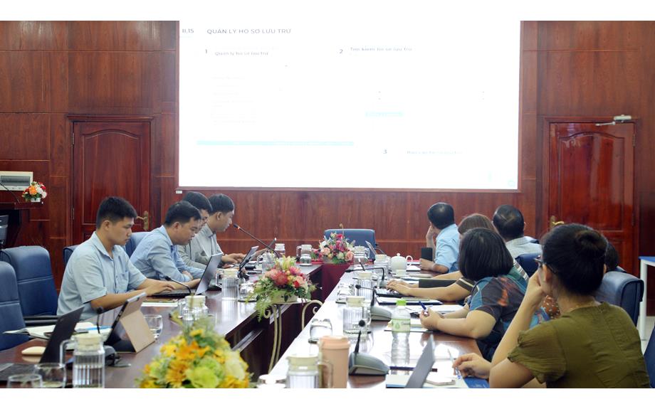 Trung tâm Chuyển đổi số - TP.HCM tổ chức tập huấn phần mềm quản lý văn bản và điều hành dịch vụ chung