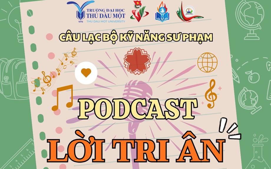 CLB Kỹ năng Sư phạm phát động Cuộc thi Podcast “Lời tri ân” lần thứ nhất