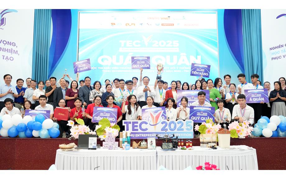 TEC2025 chính thức xướng danh Quán quân: “AIDrone – Drone AI tự hành cho An ninh & Cứu hộ”