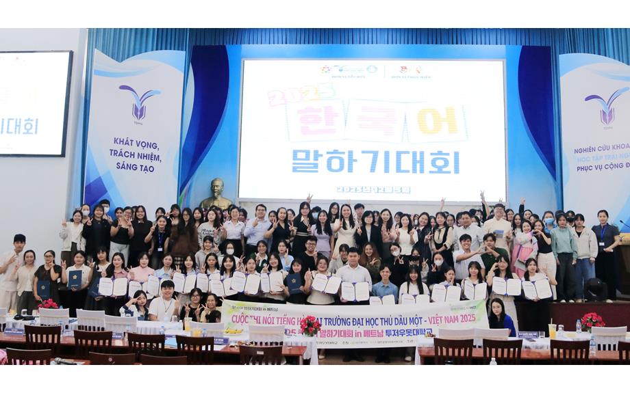 Nâng cao năng lực ngoại ngữ cho sinh viên qua Cuộc thi Nói Tiếng Hàn 2025