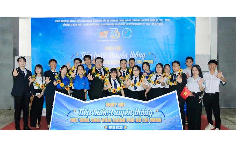 Sinh viên Trường Đại học Thủ Dầu Một đạt danh hiệu “Sinh viên 5 tốt” cấp Thành phố năm 2025