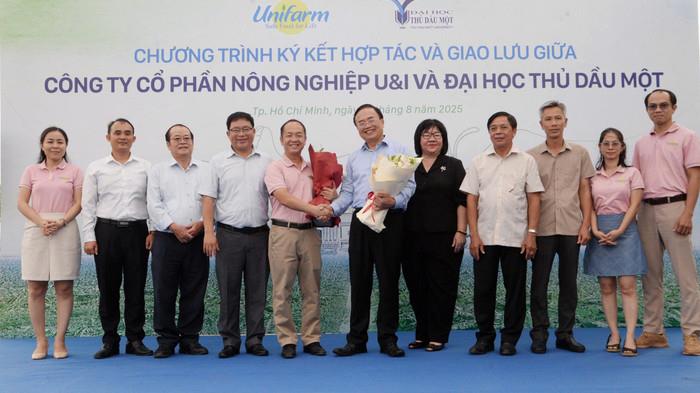 Trường Đại học Thủ Dầu Một hợp tác với Unifarm hướng tới nông nghiệp công nghệ cao
