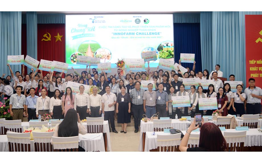 Chung kết Cuộc thi Innofarm Challenge 2025: Thúc đẩy đổi mới sáng tạo trong phát triển nông nghiệp tuần hoàn từ cây chuối