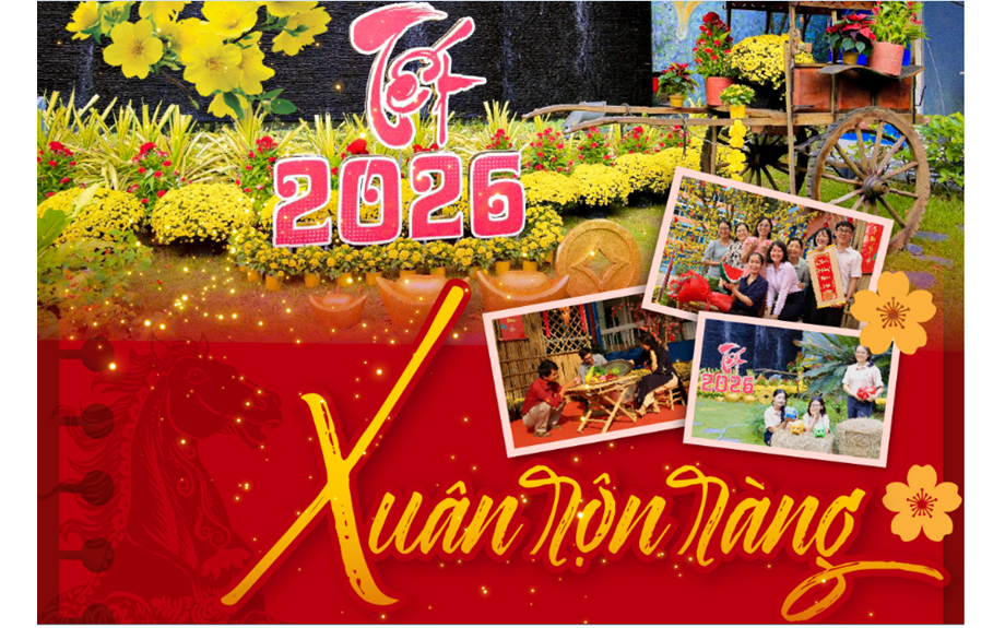 Xuân rộn ràng trên giảng đường Trường Đại học Thủ Dầu Một