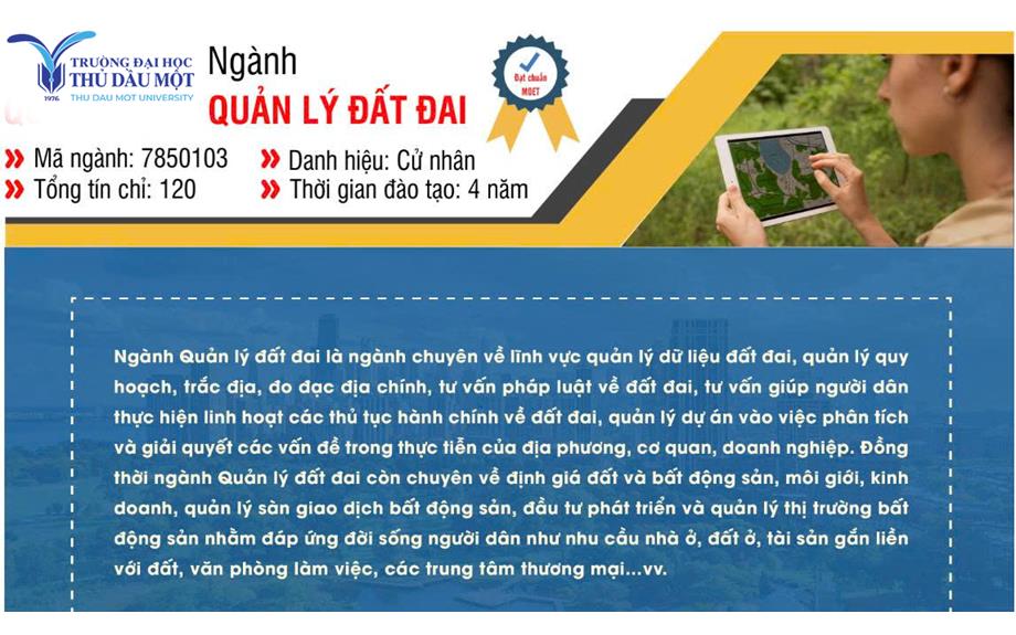 Khám phá ngành Quản lý đất đai: Ngành học gắn với quy hoạch đô thị và bảo vệ môi trường