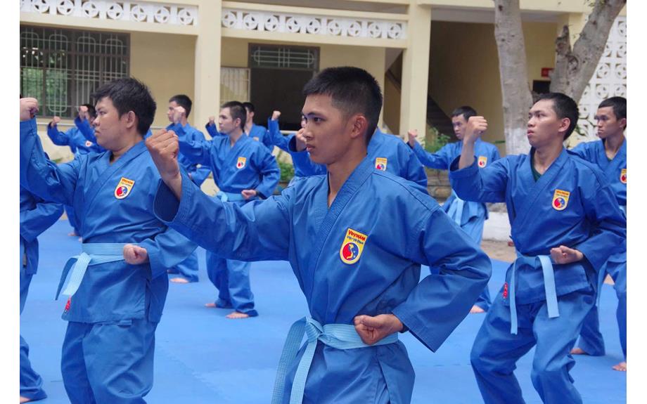 Viện Vovinam Toàn cầu đồng hành huấn luyện dân quân, lan tỏa võ thuật dân tộc