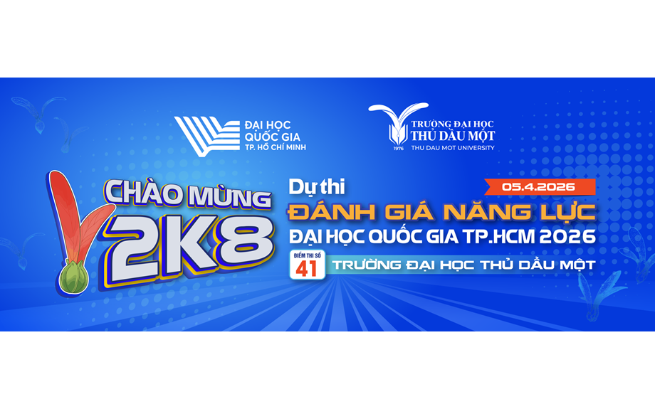 Trường Đại học Thủ Dầu Một sẵn sàng tổ chức Kỳ thi Đánh giá năng lực Đợt 1 năm 2026