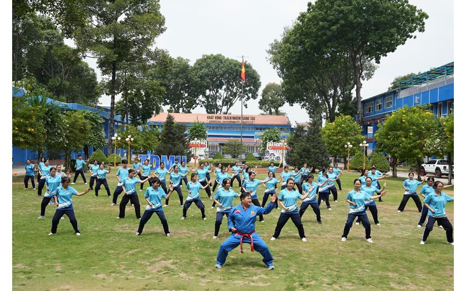 Trường Đại học Thủ Dầu Một đăng cai Liên hoan các Câu lạc bộ Vovinam TP. Hồ Chí Minh lần thứ I năm 2026