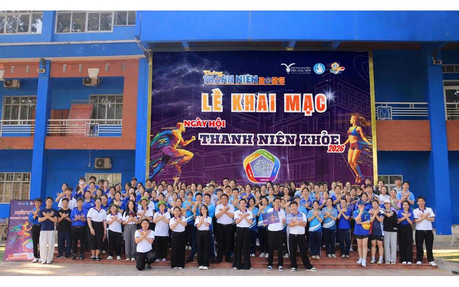 Sôi động Ngày hội “Thanh niên khoẻ” lần I - năm 2026: Tăng cường rèn luyện và kết nối sinh viên