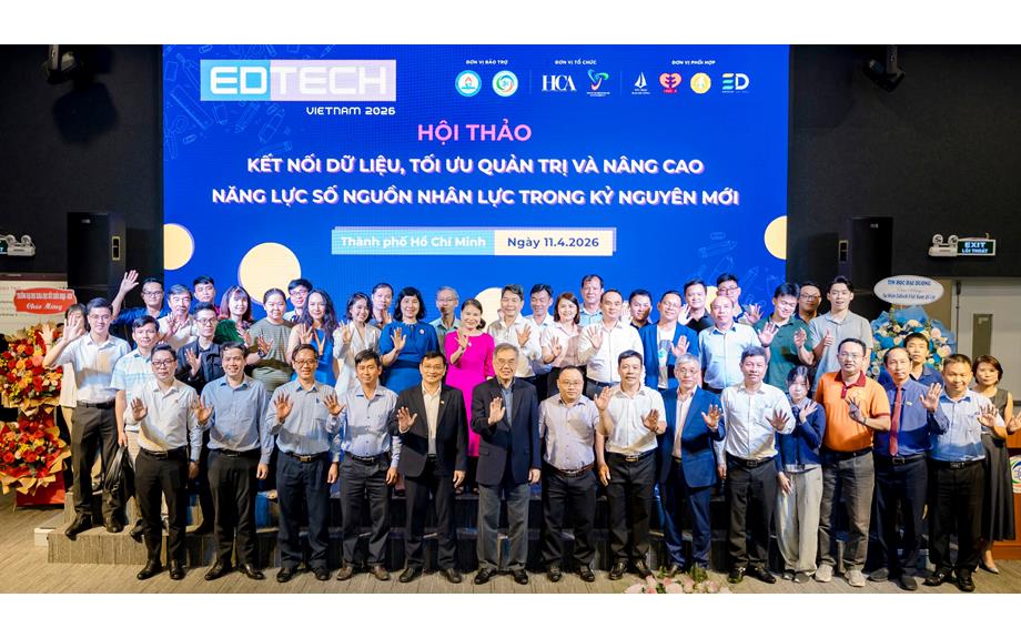 Trường Đại học Thủ Dầu Một tham dự Diễn đàn Công nghệ Giáo dục – EDTECH VIETNAM 2026
