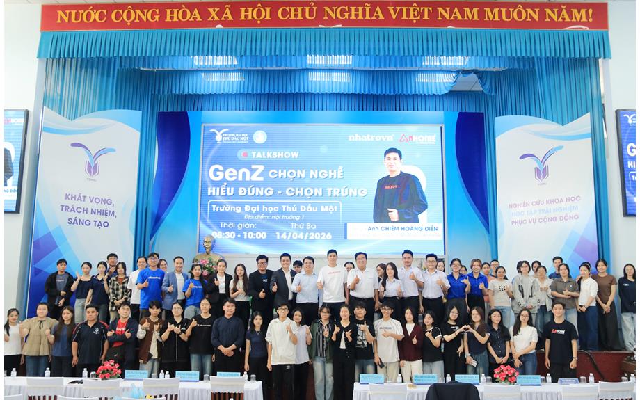 “Gen Z chọn nghề – hiểu đúng, chọn trúng”: Trang bị tư duy nghề nghiệp cho sinh viên trong kỷ nguyên số