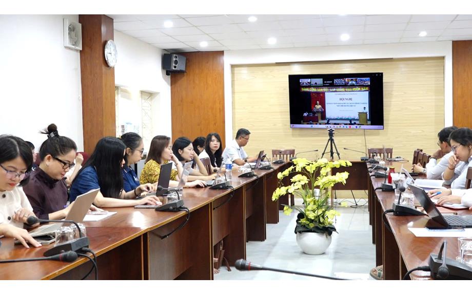 Hội nghị trực tuyến tập huấn, triển khai thủ tục hành chính của Đảng