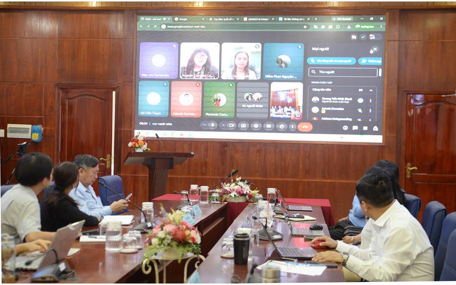 Tăng cường kết nối học thuật quốc tế trong giảng dạy ngoại ngữ vớiTrường Đại học West Visayas State (Philippines) 