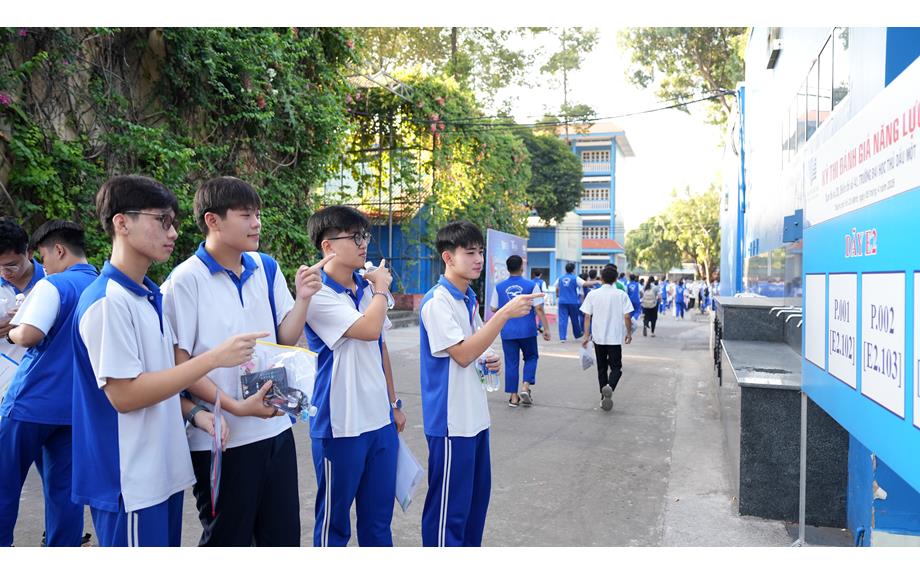 Trường Đại học Thủ Dầu Một đón hơn 4.600 thí sinh tham dự Kỳ thi Đánh giá năng lực Đợt 2
