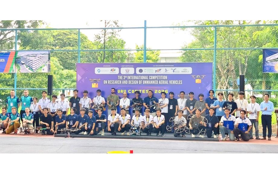 Trường Đại học Thủ Dầu Một tham gia Cuộc thi Nghiên cứu và Thiết kế Thiết bị bay không người lái - UAV Contest 2026