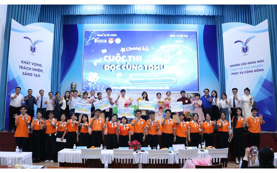 Chung kết cuộc thi “Đọc cùng TDMUers” năm 2026: Lan tỏa văn hóa đọc trong kỷ nguyên số