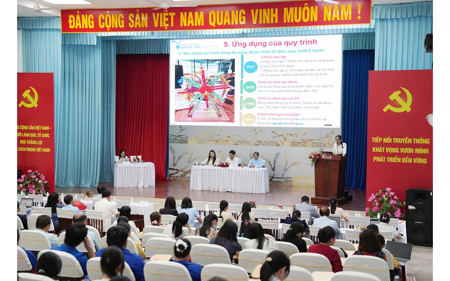 Khoa Sư phạm tổ chức Ngày hội Khoa học công nghệ, đổi mới sáng tạo và chuyển đổi số năm 2026