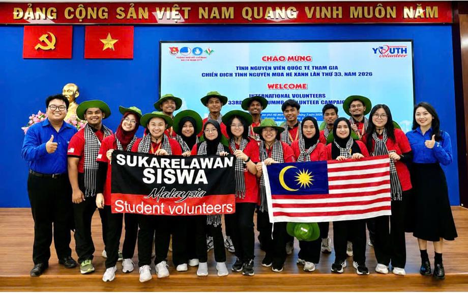 Đội hình YSS (Malaysia) sẽ đồng hành cùng sinh viên Trường Đại học Thủ Dầu Một triển khai các hoạt động tình nguyện tại phường Phú Lợi