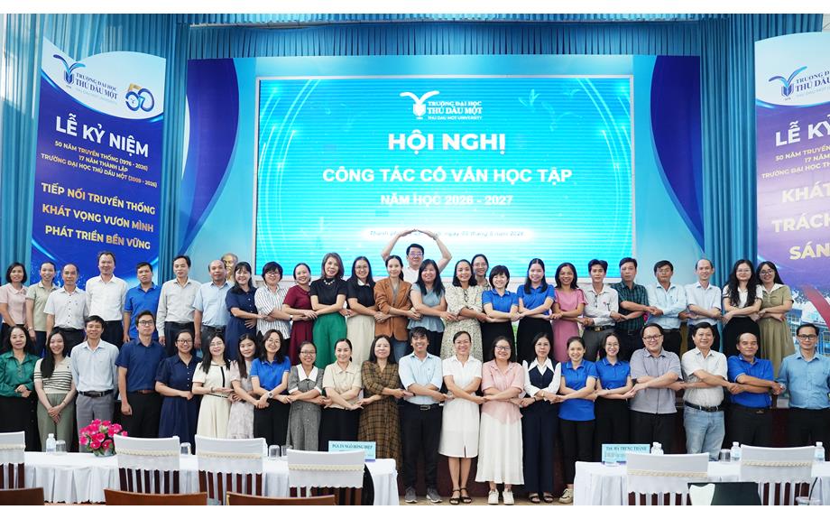 Hội nghị công tác cố vấn học tập năm học 2026 – 2027