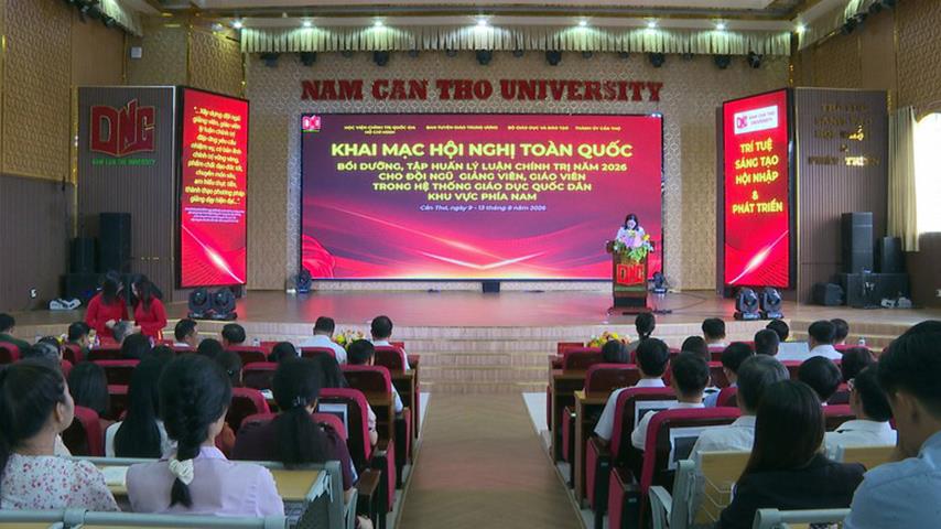 Giảng viên Lý luận chính trị Trường Đại học Thủ Dầu Một tham dự Hội nghị bồi dưỡng, tập huấn chuyên môn năm 2026
