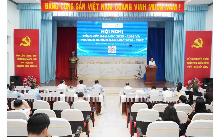 Hội nghị tổng kết năm học 2025 – 2026, triển khai nhiệm vụ năm học 2026 – 2027