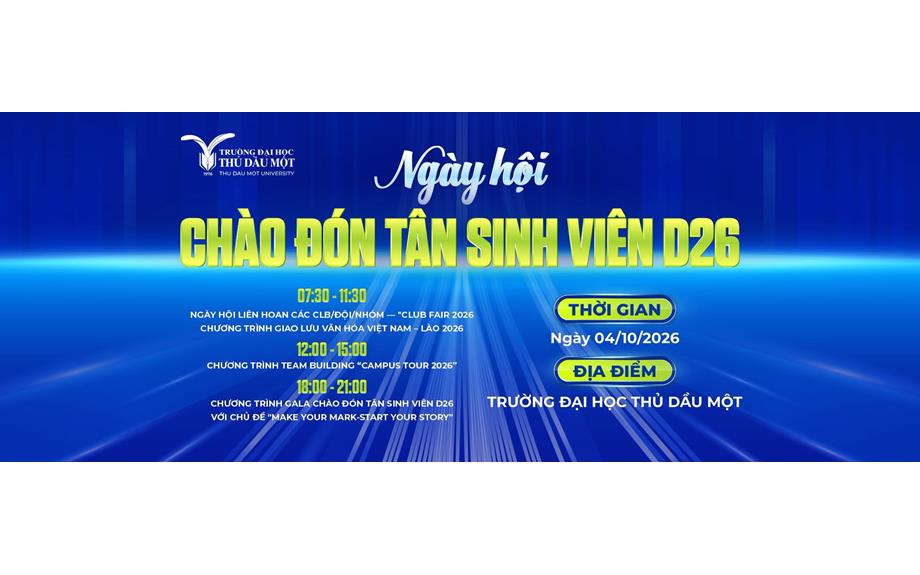 D26 sẵn sàng cho Ngày hội Chào đón Tân sinh viên 