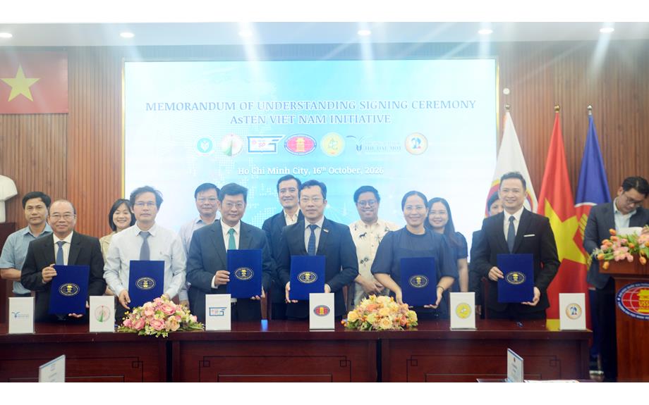 Trường Đại học Thủ Dầu Một ký kết MoU, tham gia sáng lập “AsTEN Viet Nam Initiative”