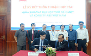 TDMU và AES ký thỏa thuận hợp tác trong lĩnh vực công nghệ 