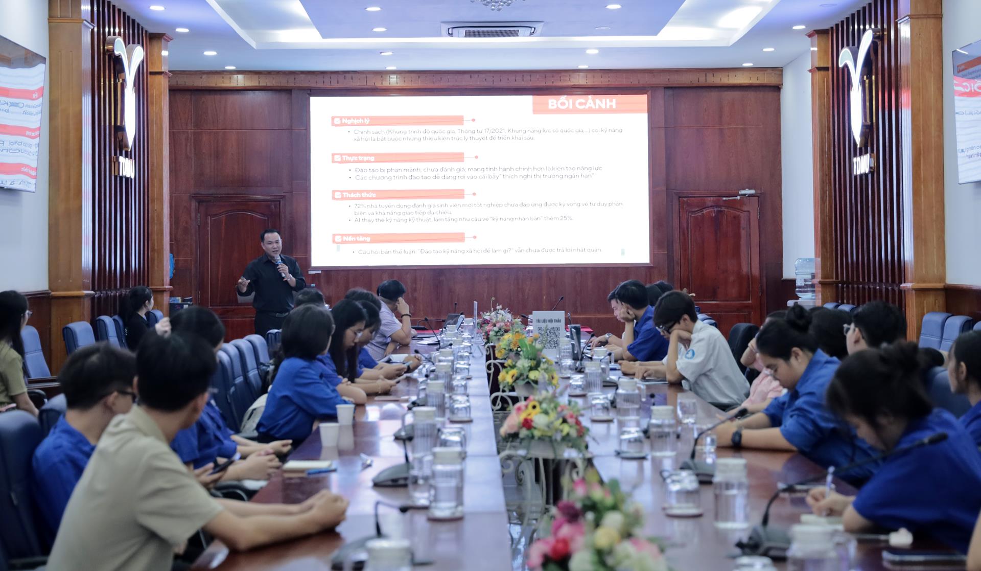 Hội thảo khoa học “Đánh giá nhu cầu, nguồn lực và đề xuất cải tiến hoạt động đào tạo kỹ năng xã hội tại Trường Đại học Thủ Dầu Một”