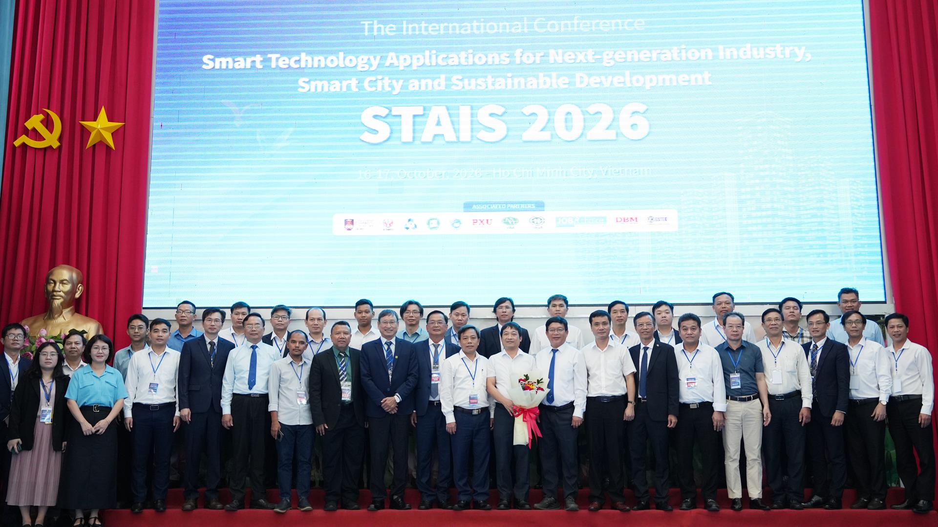 STAIS 2026: Ứng dụng công nghệ thông minh cho Công nghiệp thế hệ mới, Đô thị thông minh và Phát triển bền vững”