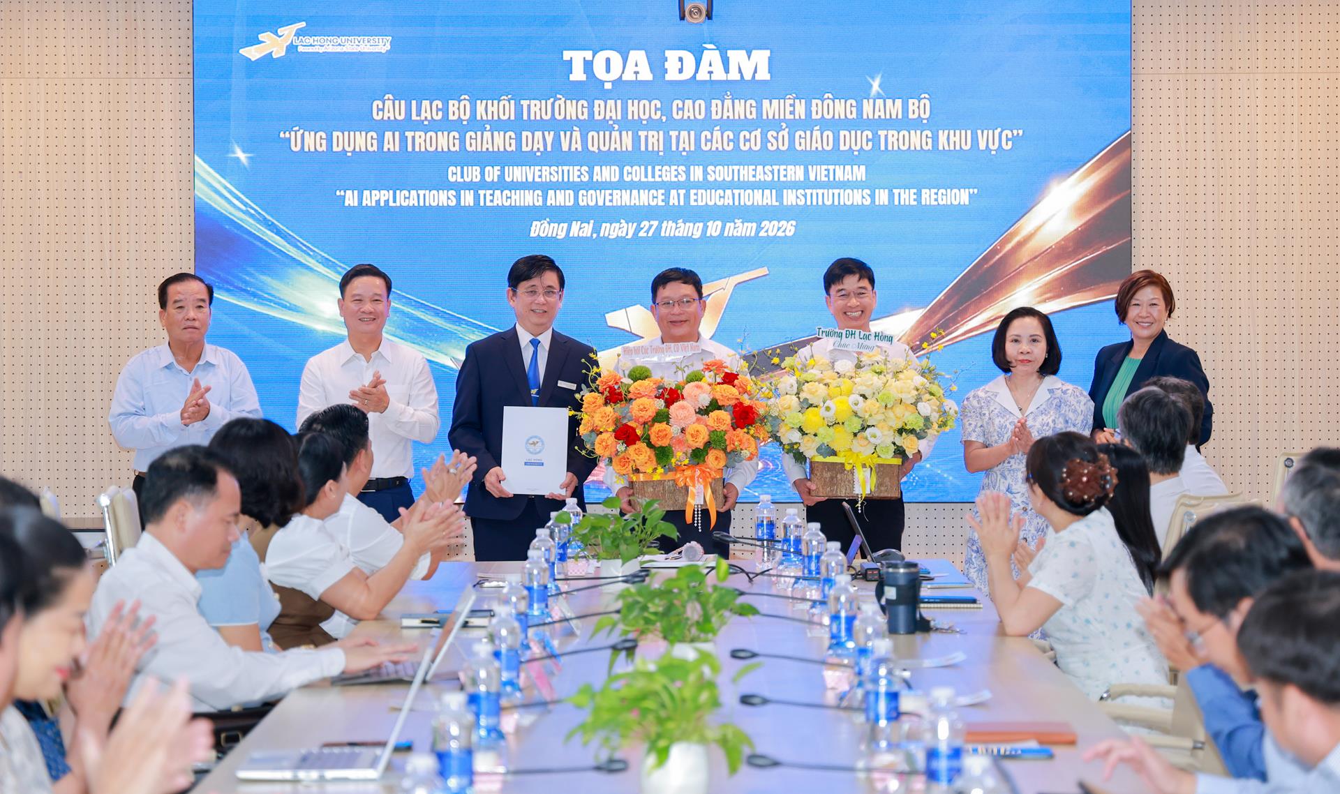 Ứng dụng AI trong giáo dục: Tăng cường chia sẻ kinh nghiệm, hợp tác giữa các trường thành viên Câu lạc bộ Khối trường đại học, cao đẳng miền Đông Nam Bộ