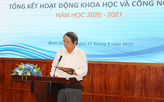 Hội nghị Tổng kết hoạt động khoa học và công nghệ NH 2020 – 2021
